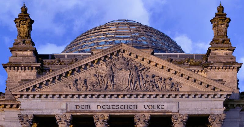 Examples of the architecture in Germany can be imposing when combined with the history of the country. The statements about the pride and power of Germany abound everywhere you look!