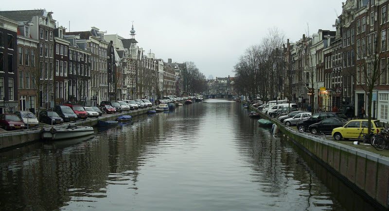 The famous city of Amsterdam is quite unusual to what we see in North America. Homes and shops built along the system of canals create an incredible juxtaposition between modern and vintage!