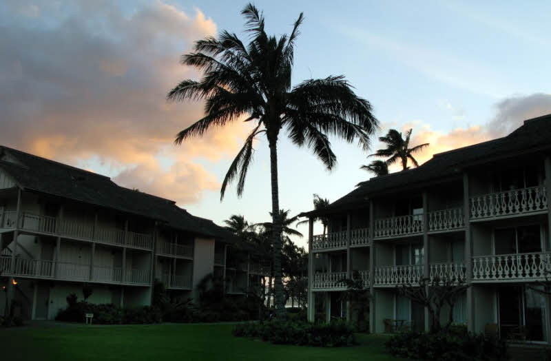 The views from the lanai at the hotel on the island of Kauai were amazing. There was a range of prices and styles available depending on which Hawaiian Island you're on. Sometimes booking ahead was not the best way to go as you can sometimes find a hidden gem like at this Island Quest Resort Hotel.