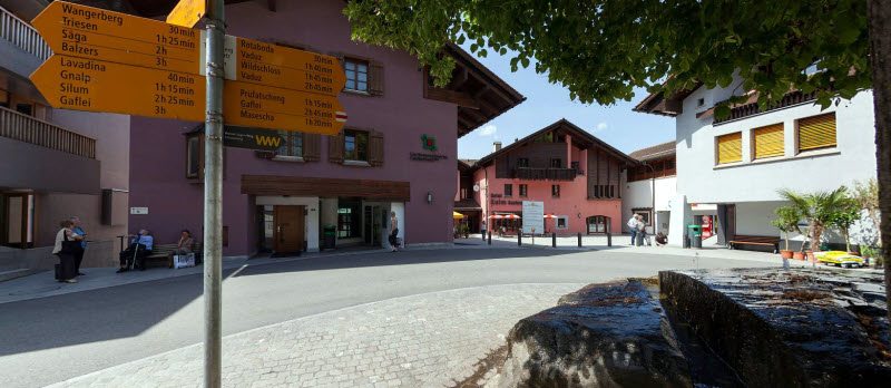 Visitors to Liechtenstein are treated to well marked signage and friendly people who won't might helping out if a tourist exhibits a puzzled face as they visit their lovely tiny country in Europe.