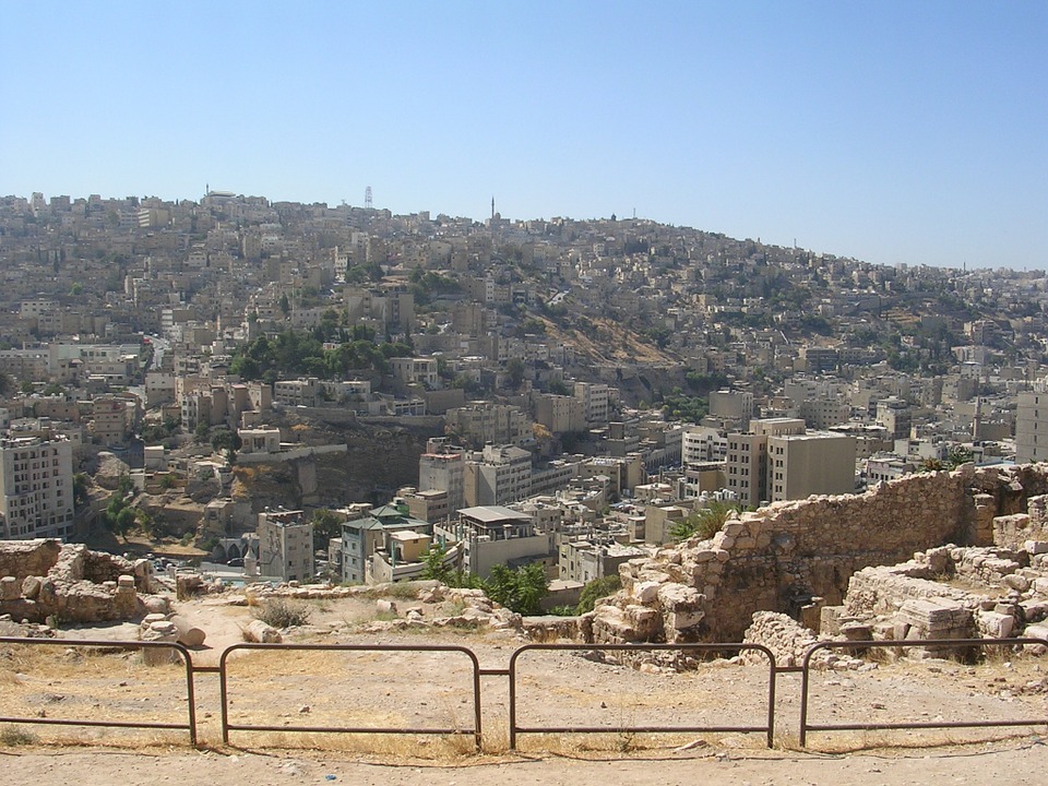 amman jordan citadel hill ruin middle east travel holiday islam orient stone amman amman amman amman amman jordan