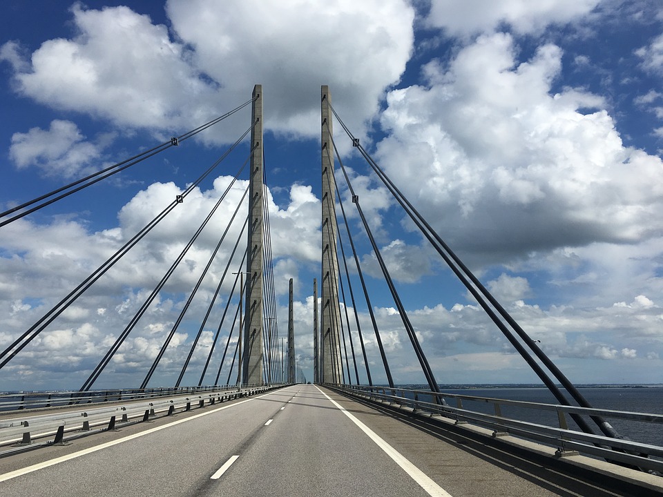 bridge, denmark, sweden
