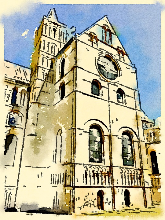 canterbury, cathedral, historic