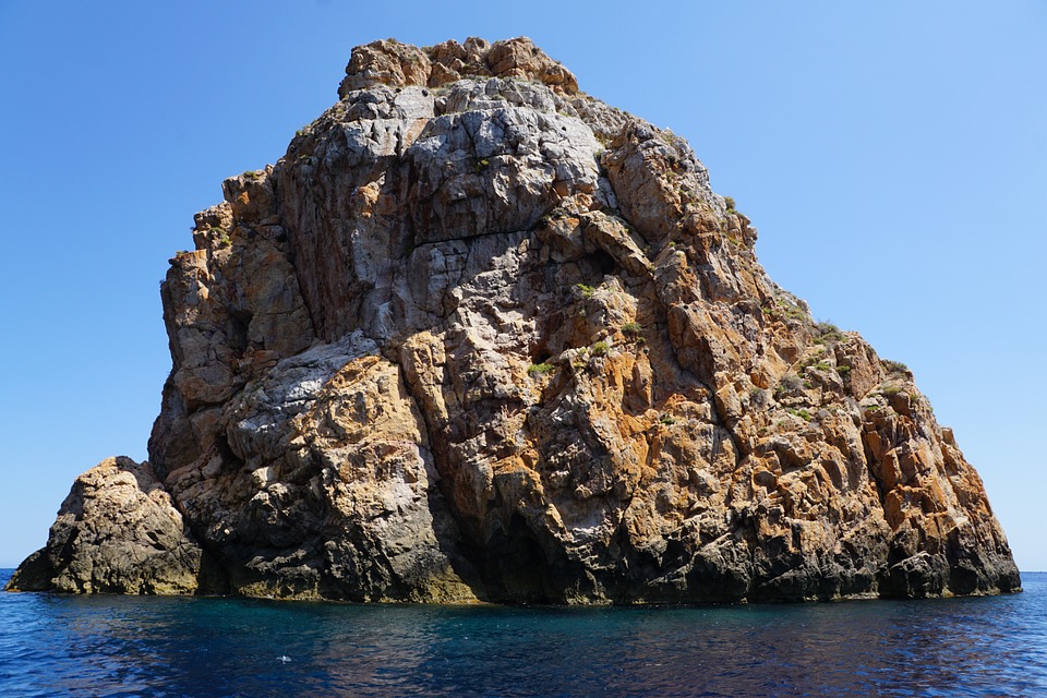 ibiza, rock, sea