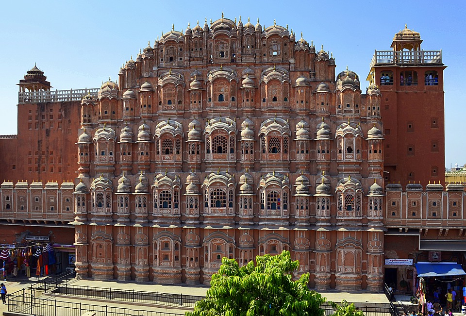 palace of the winds, jaipur, hawa mahal