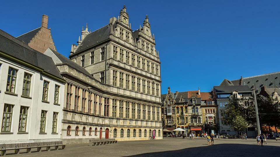 ghent, belgium, architecture