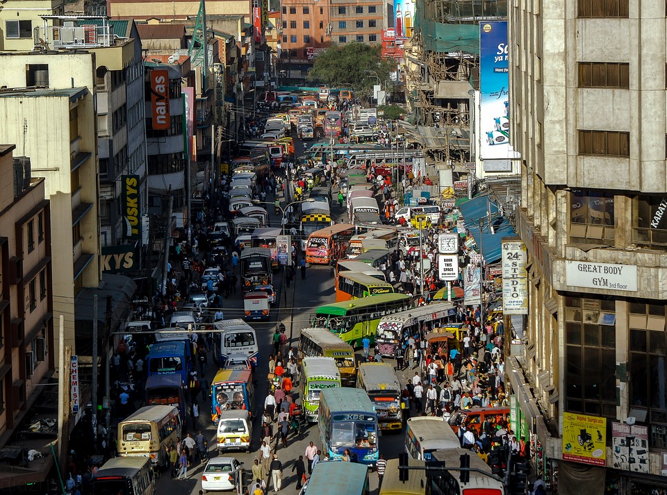 nairobi, kenya, streets