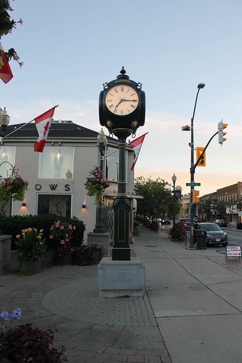 clock, old style, ontario