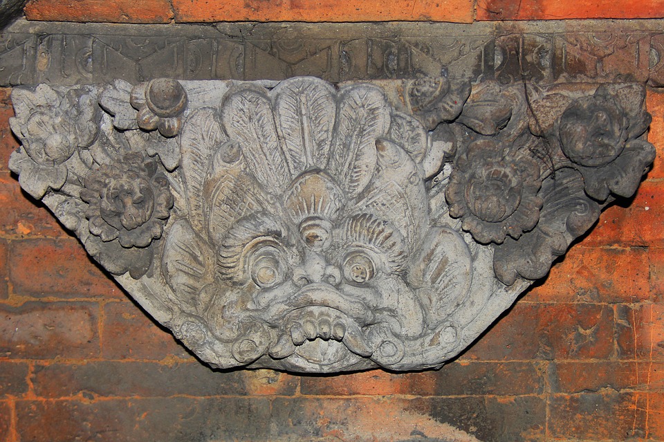 relief, ornament, temple