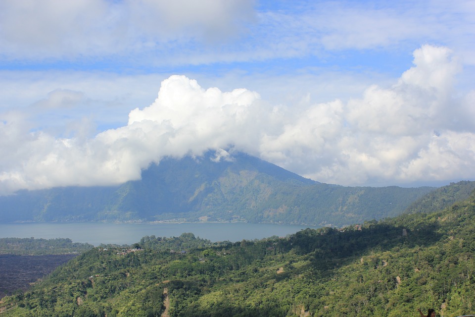 bali, indonesia, volcano