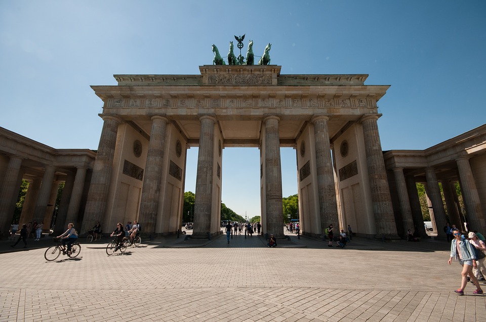berlin, brandenburg gate, summer